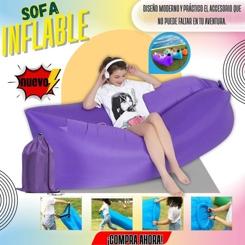 Sofá Inflable Portátil Impermeable
