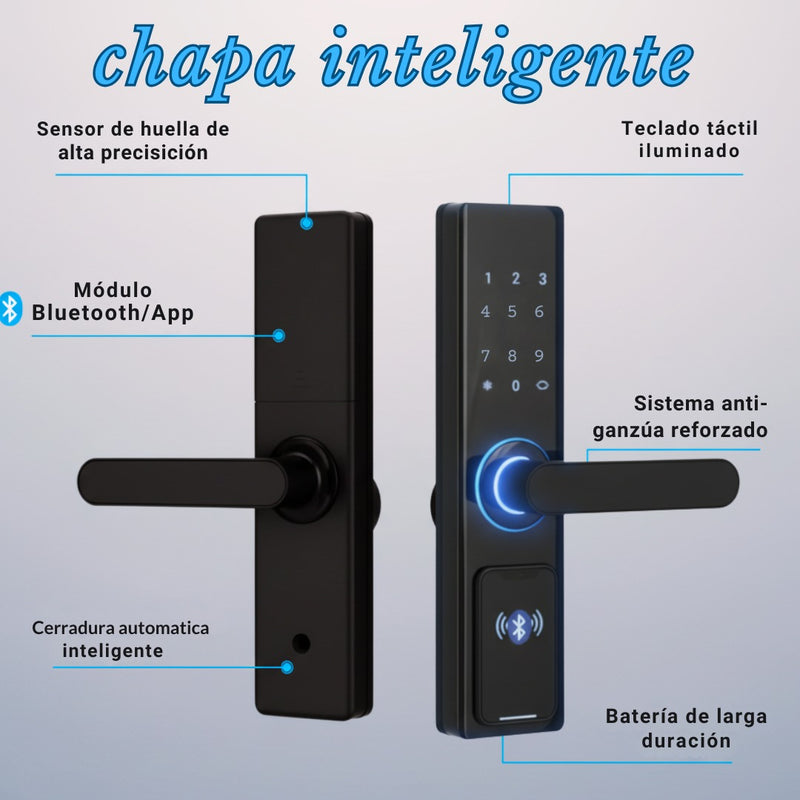 Cerradura Chapa Digital WIFI e5 EN 1
