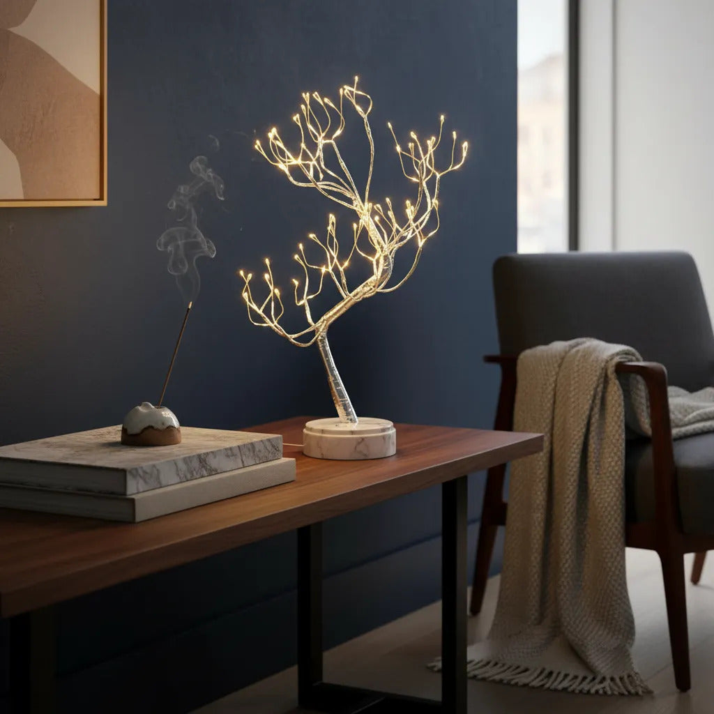 Lámpara de Escritorio Árbol de Luces LED
