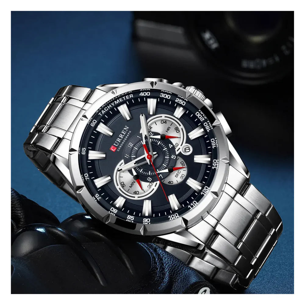 Reloj Cronógrafo Premium Curren 8363