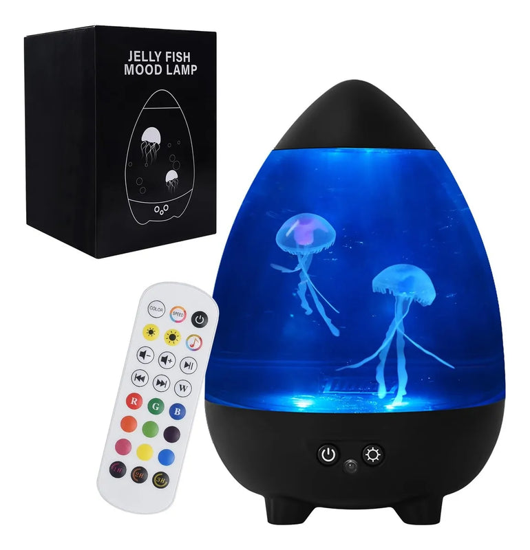 Lámpara de Medusas en Movimiento Acuático
