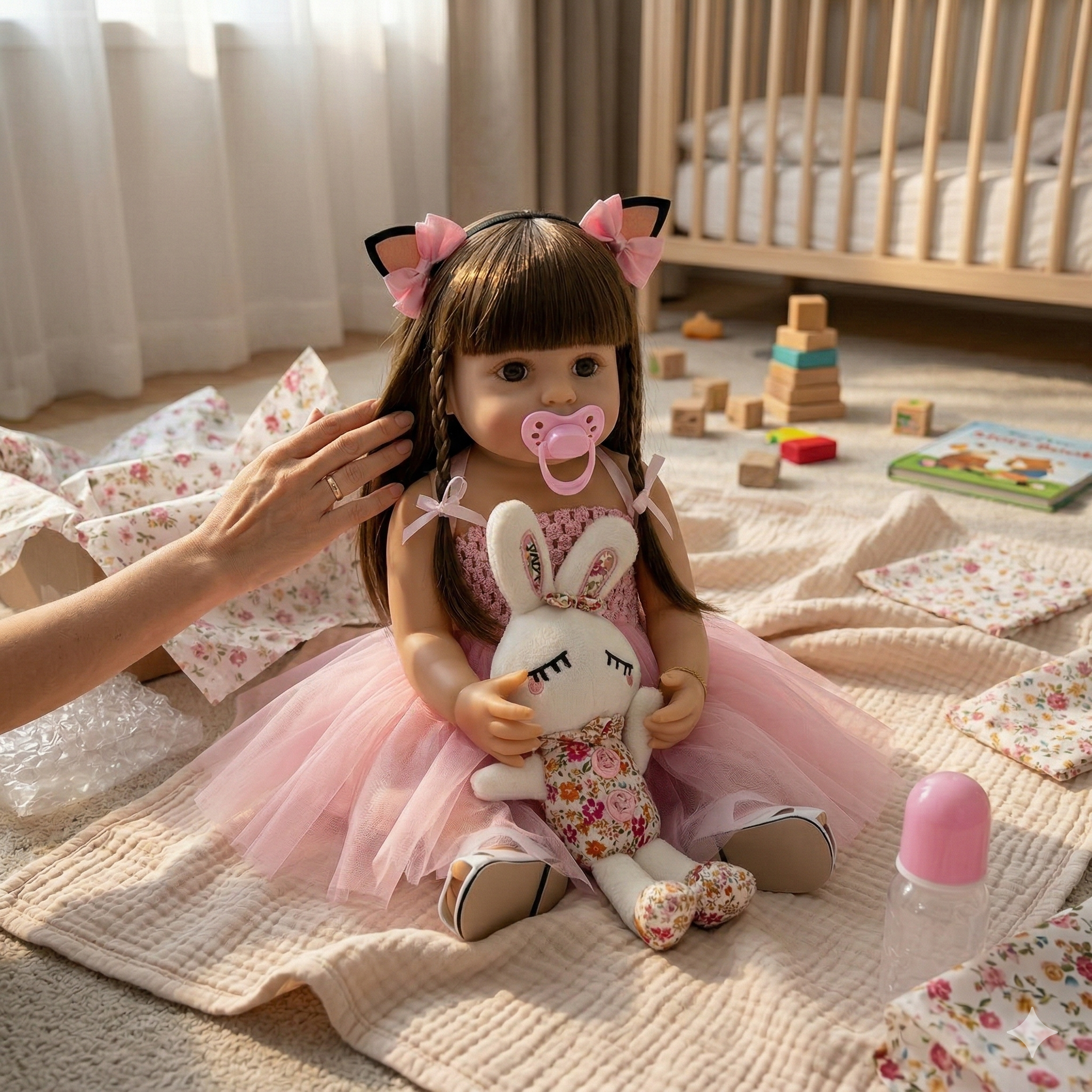 Muñeca de Silicona Gravibaby Realista