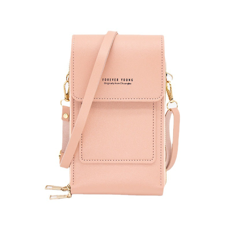 Bolso Manos Libres Elegante para Celular y Tarjetas