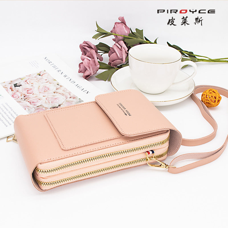Bolso Manos Libres Elegante para Celular y Tarjetas