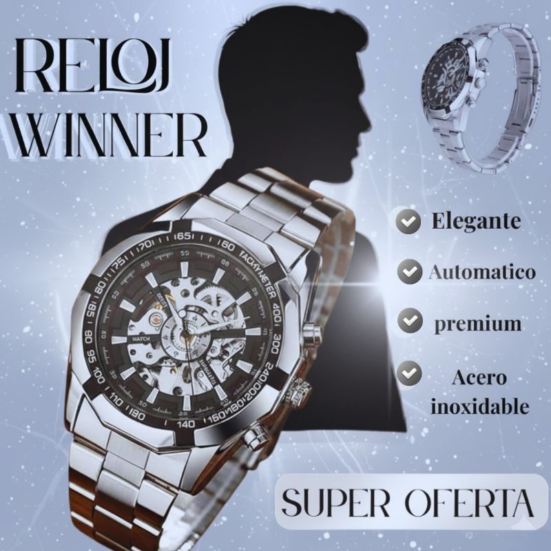 Reloj Winner de Lujo con Diseño Sofisticado
