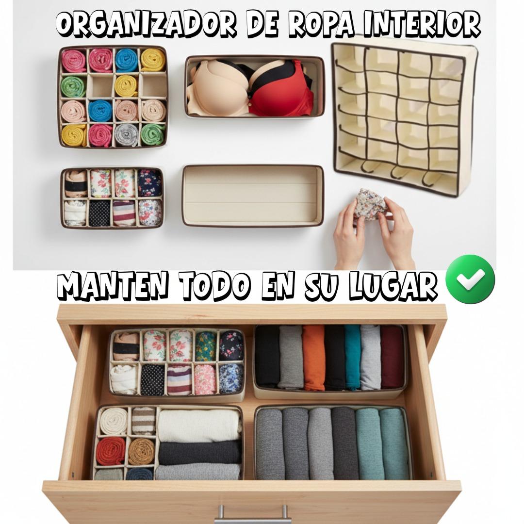 Organizador Separador de Ropa Interior y Medias