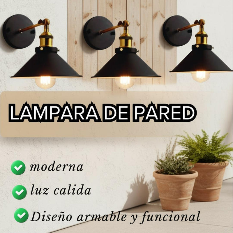 Lámpara de Pared Premium Decorativa para Hogar