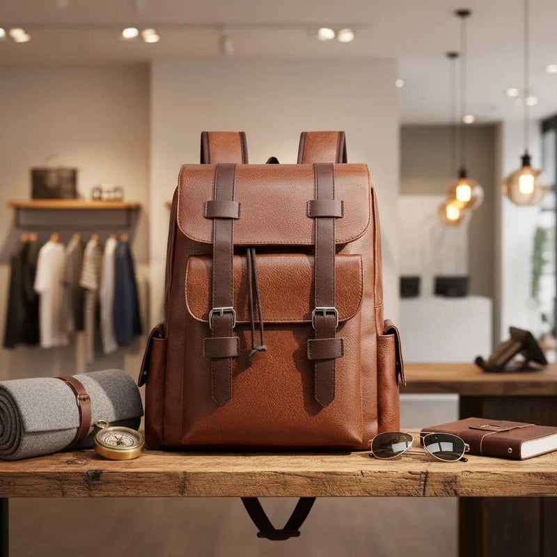 Morral Ejecutivo Vintage de Cuero Premium