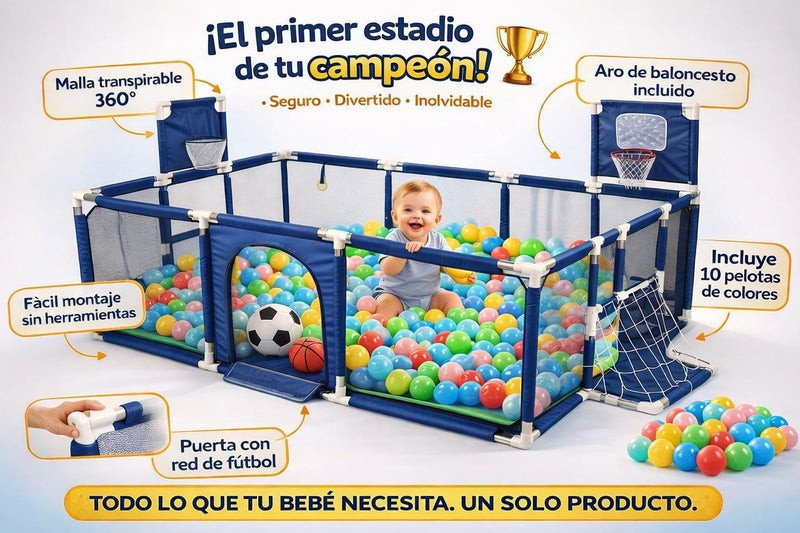 Corral de Juegos Infantil Extra Grande