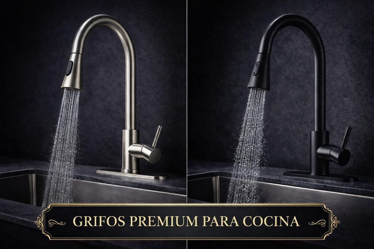 Grifo Extraible Premium Moderno Elegante